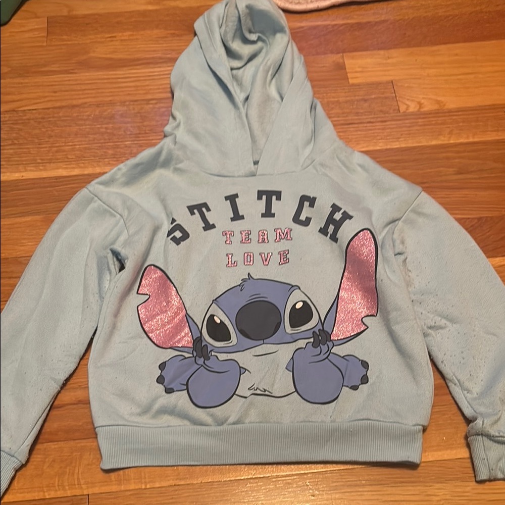 Disney Blue Stitch Sweatshirt Hoodie